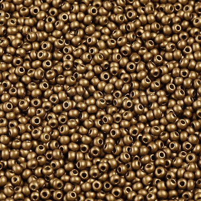 11/0 Grade A Baking Paint Glass Seed Beads LS-X-SEED-N001-A-1038-1