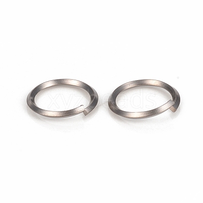 Non-Tarnish 304 Stainless Steel Open Jump Rings STAS-I150-07G-P-1
