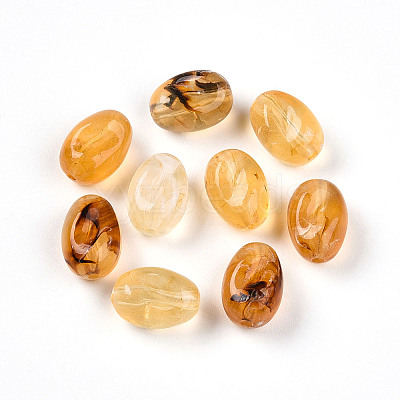 Transparent Acrylic Beads TACR-T028-38F-1