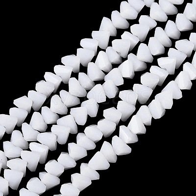 Opaque Glass Beads Strands GLAA-N019-3mm-02-1