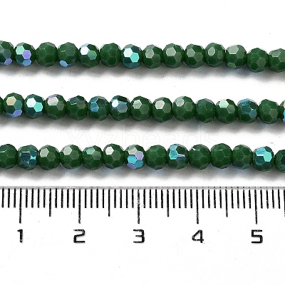 Opaque Glass Beads Strands EGLA-A035-P4mm-L06-1