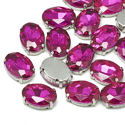 Sew on Rhinestone RGLA-T091-6x8mm-09P-1
