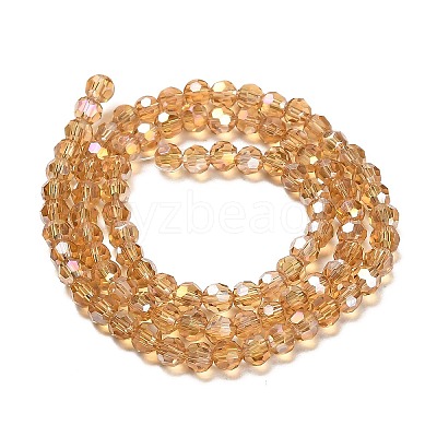 Transparent Glass Beads EGLA-A035-T4mm-B17-1