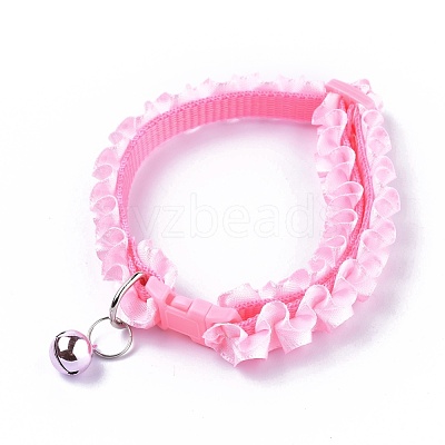 Adjustable Polyester Lace Dog/Cat Collar MP-K001-B01-1