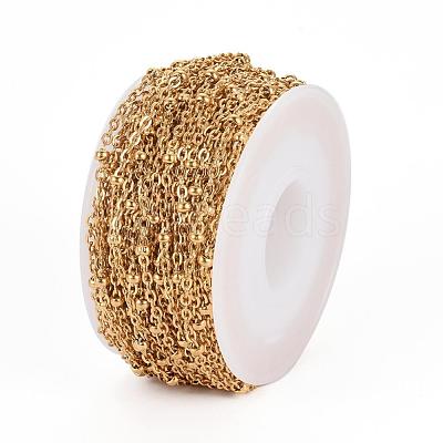 Ion Plating(IP) 304 Stainless Steel Cable Chains CHS-H007-20G-1
