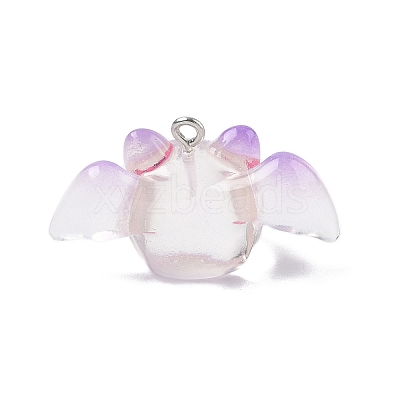 Halloween Transparent Resin Pendants CRES-B024-01P-06-1