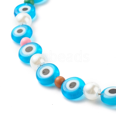 Beaded Necklaces SJEW-JS01225-1