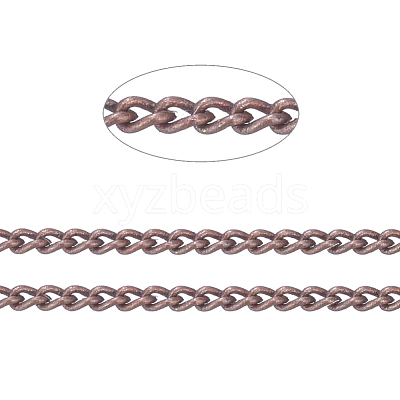 Brass Twisted Chains CHC-S100-R-NF-1