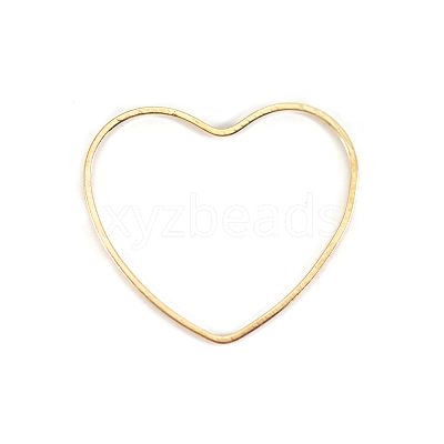 Brass Linking Rings KK-Y003-02C-G-1