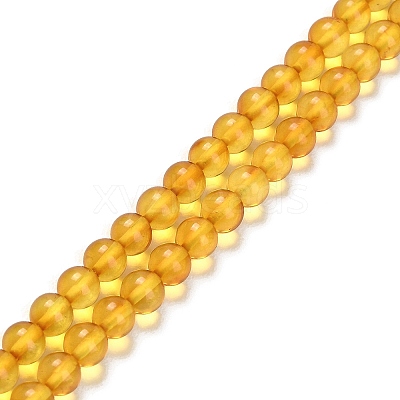 Natural Amber Beads Strands G-L584-02-1