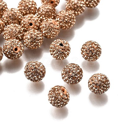 Czech Glass Rhinestones Beads RB-E482-8mm-362-1