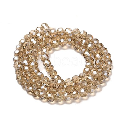 Transparent Glass Beads EGLA-A035-T6mm-B16-1