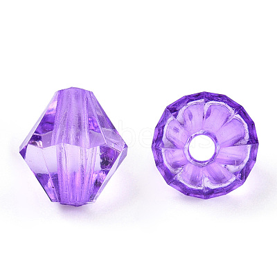 Transparent Acrylic Beads TACR-S146-8mm-34-1