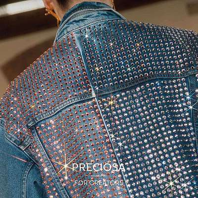 Preciosa® Crystal Hotfix Flatback Stones Y-PRC-HSS12-00030-237-1