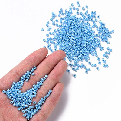8/0 Glass Seed Beads SEED-A012-3mm-123-1