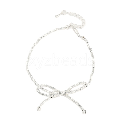 Brass Charm Bracelets for Women BJEW-F475-02P-1