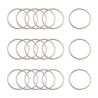 Tarnish Resistant 304 Stainless Steel Linking Ring X-STAS-S079-12A-1