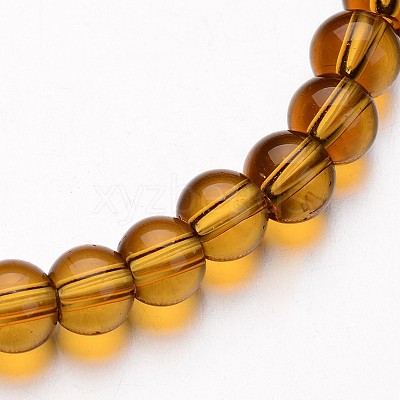 Glass Round Bead Strands GLAA-I028-6mm-11-1