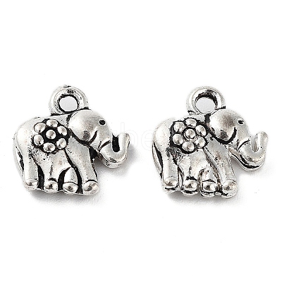 Tibetan Style Alloy Charms FIND-Q094-01AS-1