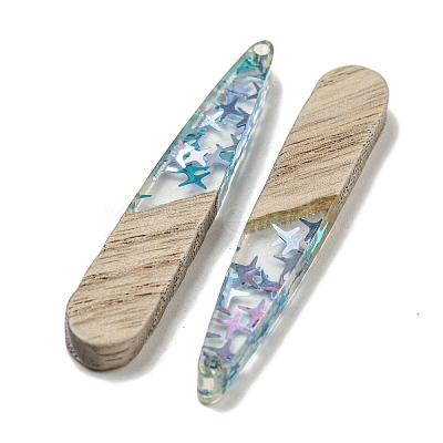 Wooden Pendants FIND-B042-03A-1