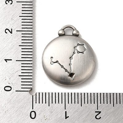 304 Stainless Steel Pendants STAS-L022-306AS-12-1