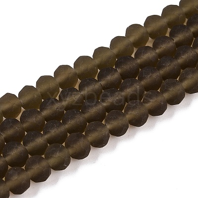 Transparent Glass Beads Strands EGLA-A044-T6mm-MD16-1
