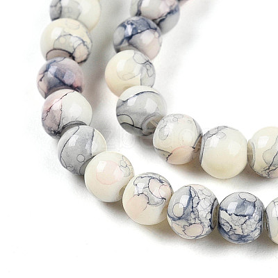 Baking Paint Glass Beads X1-DGLA-N003-4mm-C05-1