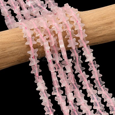 Natural Rose Quartz Beads Strands G-F817-A01-01-1