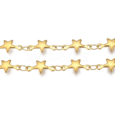 3.28 Feet 304 Stainless Steel Chains X-STAS-P197-059G-1