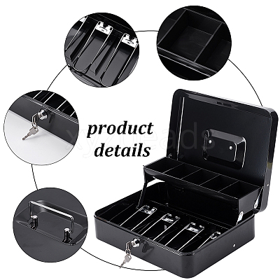 1Pc Iron Cash Register Drawer Insert Tray AJEW-GA0010-61-1