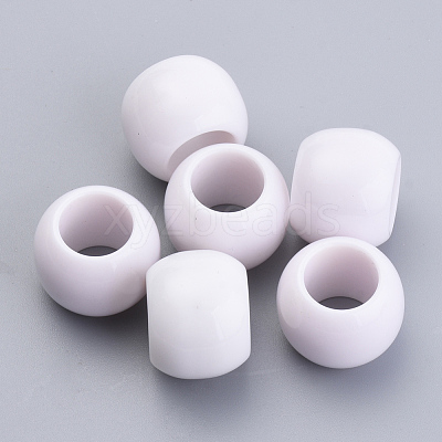 Opaque Acrylic Beads SACR-S300-15D-01-1
