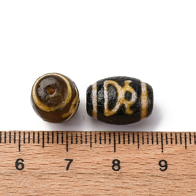 Tibetan Style dZi Beads TDZI-NH0001-E02-01E-1