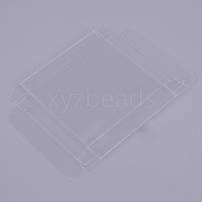 Transparent PVC Box Candy Treat Gift Box CON-WH0074-09-1