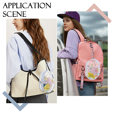 Transparent Plastic Storage Zipper Bags for Doll DIY-WH0899-713A-1