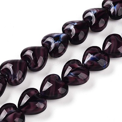 Millefiori Glass Beads Strands GLAA-T023-34C-1