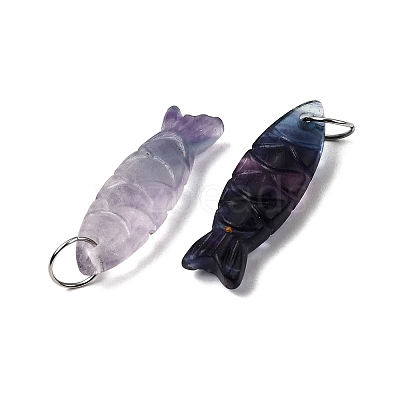 Natural Quartz Crystal Carved Pendants G-G314-01P-10-1