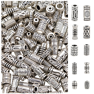 2 Sets Tibetan Styles Alloy Beads FIND-SC0019-62-1