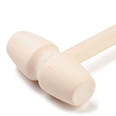 Mini Grass Wooden Hammers WOOD-C003-01-1