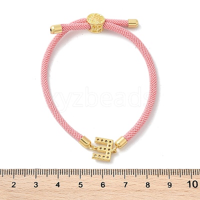 Adjustable Nylon Cord Bracelets BJEW-C096-01G-05-1