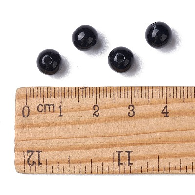 Opaque Acrylic Beads MACR-S370-C8mm-S002-1