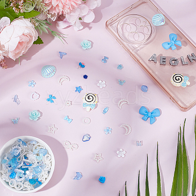 DIY Phone Case Decor Kits Including Zinc Alloy Slide Charms DIY-SC0033-04-1