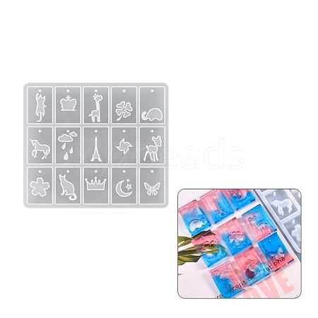 Food Grade DIY Pendant Silicone Molds PW-WG8F1DC-29-1