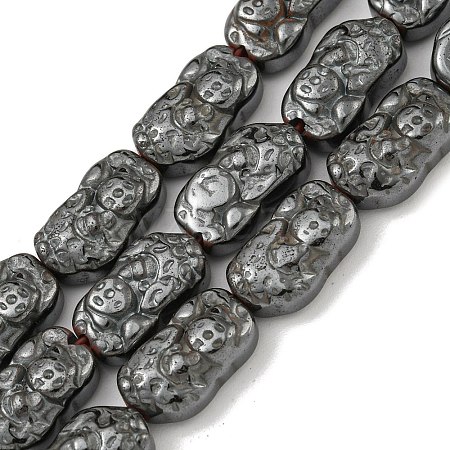 Non-magnetic Synthetic Hematite Beads Strands G-I365-04-1