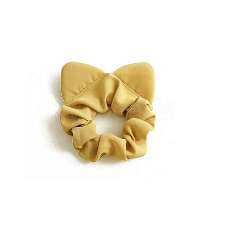 Cat Ear Shaped Cloth Hair Ties PW-WG6F08F-03-1