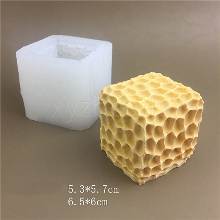 DIY Honeycomb Food Grade Silicone Candle Molds PW-WG46E5A-01-1