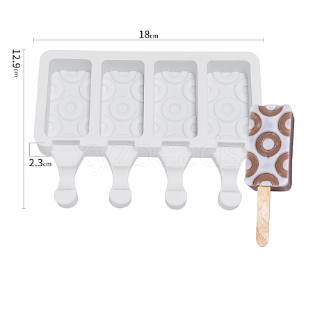 Silicone Ice-cream Stick Molds BAKE-PW0001-073F-A-1