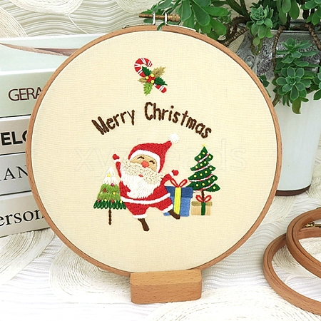 Christmas Theme Embroidery Kits PW-WGF5B78-02-1