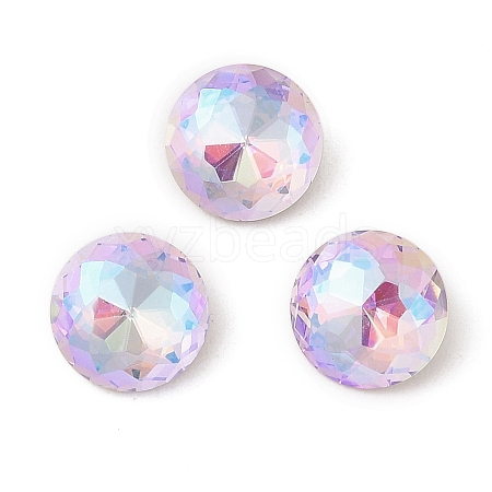 Glass Rhinestone Cabochons RGLA-L029-10B-VLSI-1