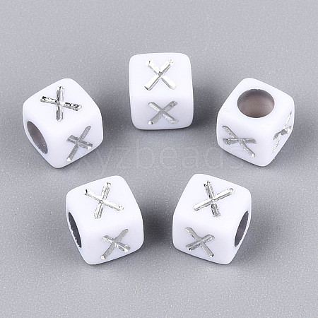 Acrylic Beads OACR-ZX006-36X-1