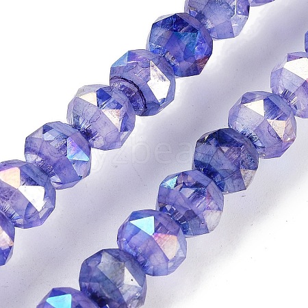 Baking Painted Glass Beads Strands GLAA-H032-05-03-1